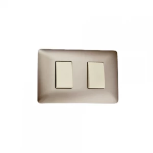 Interruptor Doble 10a 250v 9/15 Champagne Stanford