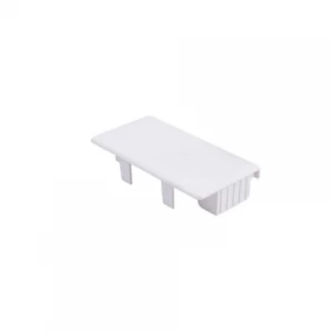Tapa Final Bandeja 100x50mm Blanco Trk
