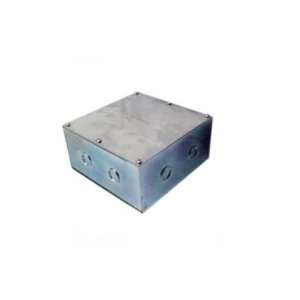 Caja Corriente Debil Zincada 180x40mm