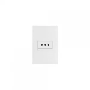Enchufe Simple (blanco) 10/16amp 250v Stanford