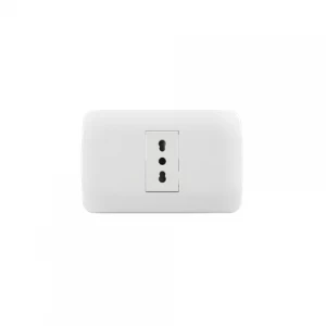 Enchufe Simple 10/16a 250v Blanco Lexo