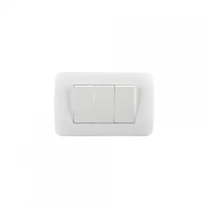 Interruptor Triple 9/32 10a 250v Blanco Lexo