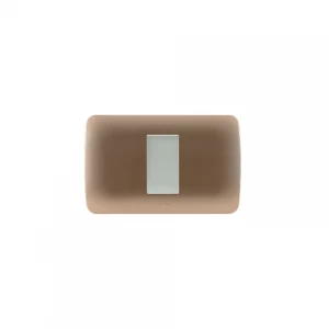 Interruptor Simple 9/12 10a 250v Beige Titanio Lexo
