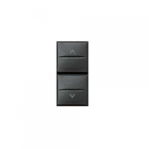 Int. Conmutador Axial C/ Doble Tecla 16a 250v - Oscuro Bticino Ref Hs4027