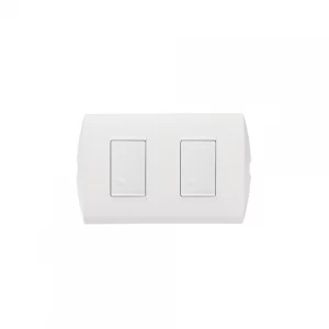 Int.doble (9/15) Blanco Armado Bint.doble Bticino Cod Ref Ae2200eb