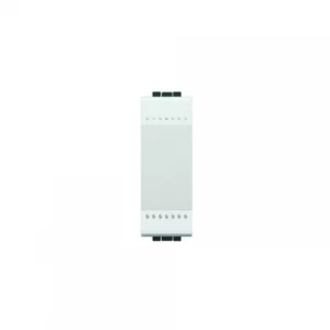 Interruptor Basculante 16a 250v 2 Modulos - Blanco Bticino  Ref Hd4051m2