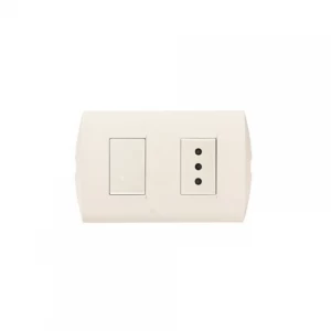Interruptor Enchufe Modus Style Marfil - Bticino Ref Ae2203em