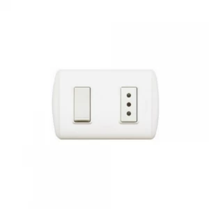 Interruptor Modus 9/12 Con Enchufe 10a 250v Bticino Ref 1203bn