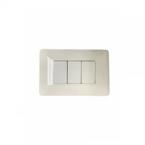 Interruptor Triple 9/32 Blanco Stanford
