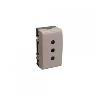 Modulo Enchufe Habit-21 10a 2pt 250v Beige Schneider  Mwd082096708