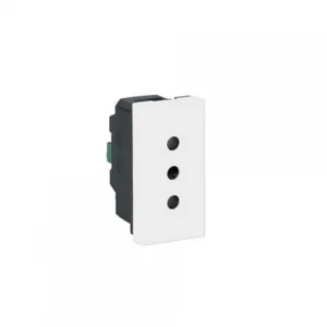 Modulo Enchufe Mosaic 2p+t 10a Blanco Legrand Ref 77513