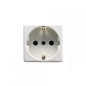 Modulo Hembra System Schuko 10a 2p+t Gw 2p Bl Gewiss Ref Gw20205