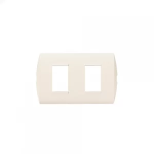 Placa 2 Modulos Modus Syle Marfil Bticino Ref Ae5s2em