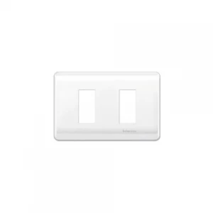 Placa Genesis 2 Puestos C/soporte Schneider Mwd130407422