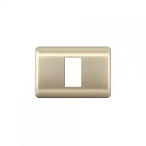 Placa Habit21 Bronce Iridium 1 Puesto Schneider Mwd082427111