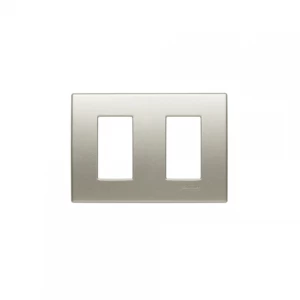 Placa Habit21 Technik Bronce 2 Puestos Schneider Mwd082428312