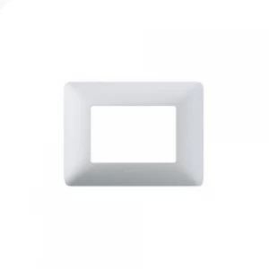 Placa Matix 3 Modulos Plata Bticino Ref Am503m3sl