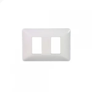Placa Matix Blanca 2 Modulos Bticino Ref Am503/2bn