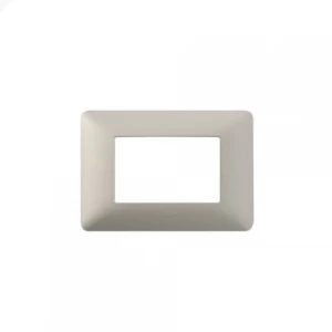 Placa Matix Titanio Claro 3 Modulo Bticino Ref Am503m3tc