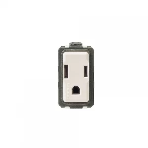 Toma 2p+t 15a 125v Estandar Usa Bticino  Ref 5028n