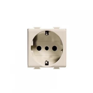 Toma Schuko 2p+t 10a Y 16a 250v Bticino Ref A5440/16