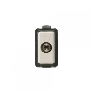 Toma Tv-cable Magic 2p+t Bege 10a 250v Bticino Ref 5152e