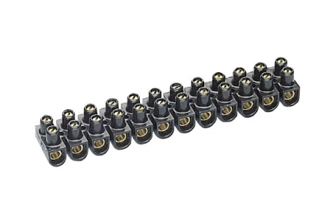 REGLETA CONEXION 16MM. NEGRO LEGRAND REF 034217
