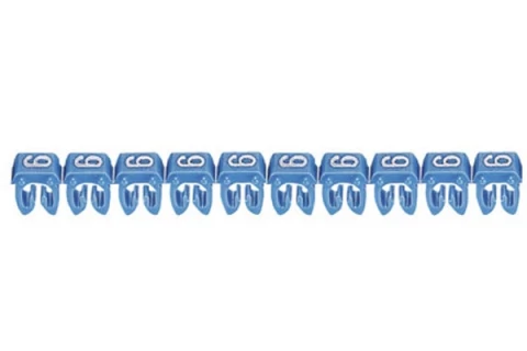 CAB3 NUMERO 6 0,5-1,5 MM2 AZUL - LEGRAND REF 038216