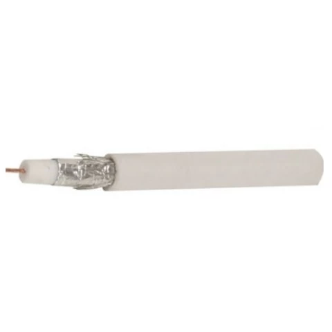 CABLE COAXIAL BLANCO RG-6