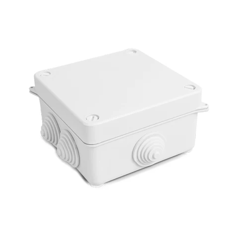 Caja Estanca Ext. 80x80x40mm Con Cono