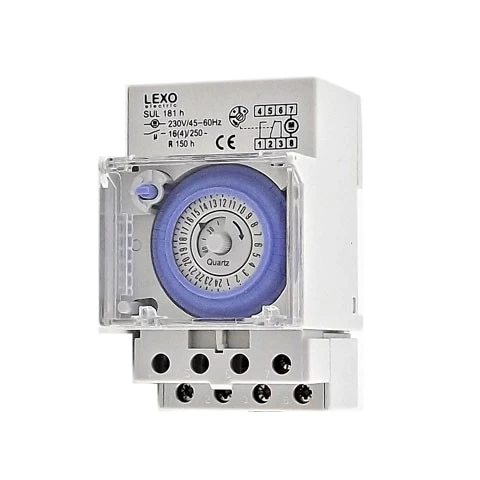 RELOJ CONTROL RESERVA ANALOGO SUL 18H - LEXO