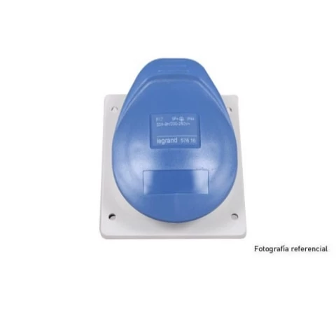 HEMBRA INDUSTRIAL EMBUTIDA LEGRAND 2P+T 220V 16 AMP REF 057611