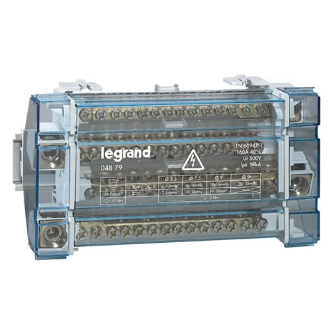 REPARTIDOR TETRAPOLAR 160 AMP. LEGRAND REF.04879 12105