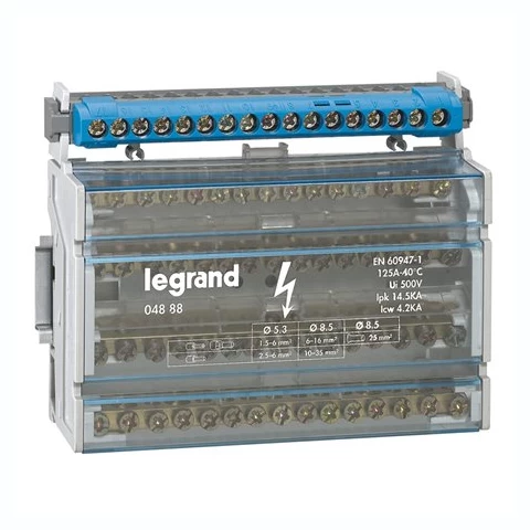 REPARTIDOR TETRAPOLAR 125A LEGRAND REF 4888