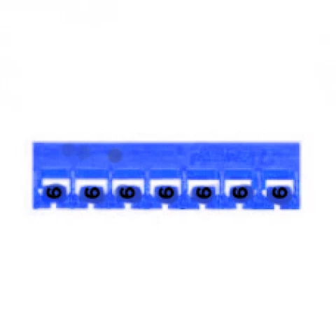 MEMOCAB MARCADOR AZUL NÂ°6 LEGRAND REF 037808
