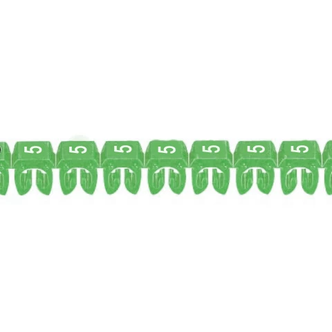 CAB3 NUMERO 5 0,5-1,5 MM2 VERDE - LEGRAND REF 038215