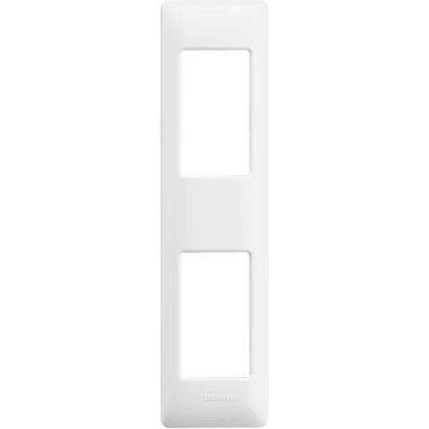 PLACA P/ PERFILES 2 MODULOS. - BLANCO BTICINO REF AM4811/2BN