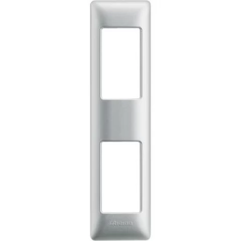 PLACA P/ PERFILES 2 MODULOS. BTICINO REF AM4811/2SL