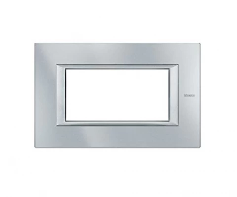 PLACA 4 MODULOS COLOR TECH MODELO AXOLUTE BTICINO REF HA4804HC