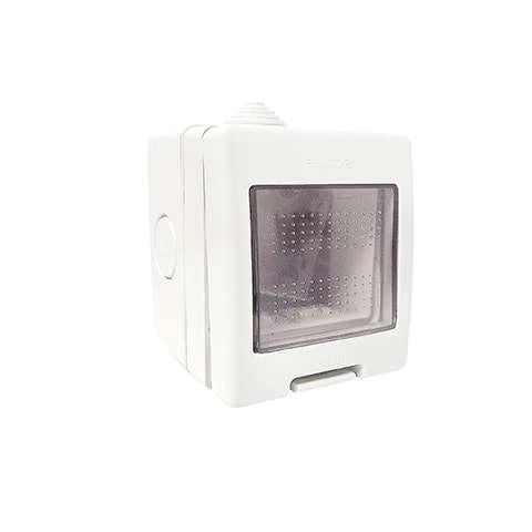 Caja intemperie 2 modulos, IP55 SCAME.