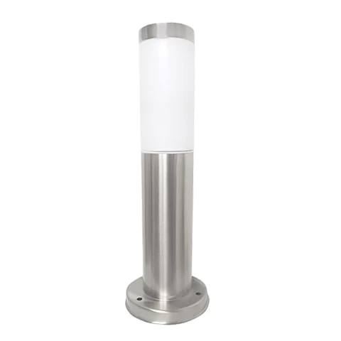 FOCO DE PATIO TUBULAR 1XE-27 ACERO-JIE