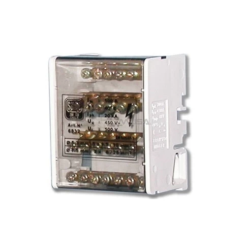 Repartidor tretrapolar 100A 4X7 contactos Saime 6832