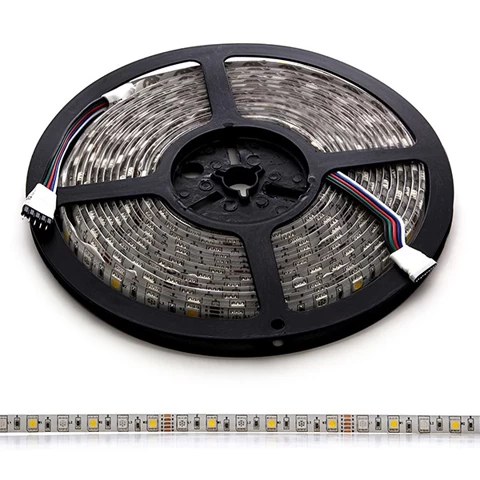 MANGUERA LED PLANA CHIP 5050 FRIA
