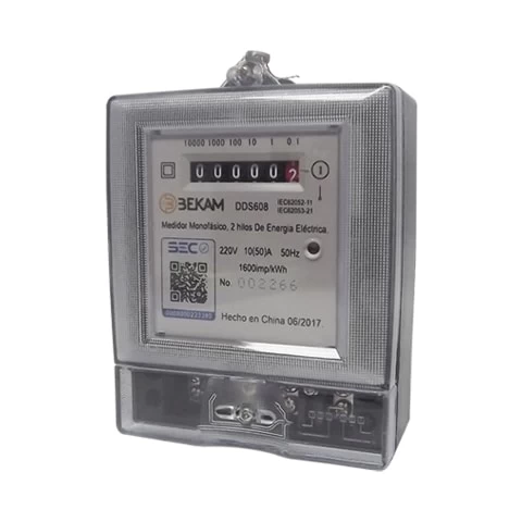REMARCADOR MONOFASICO ELECTRONICO 220V 10 (50A)-BEKAM