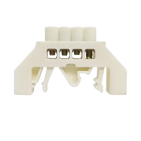 BARRA CONEXION RIEL DIN AISLADA BLANCA 4X16MM-MGC