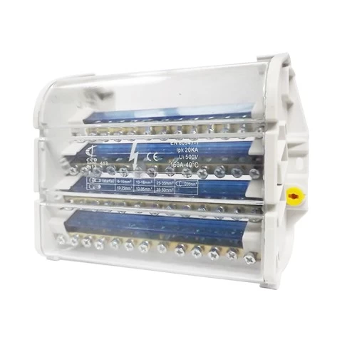 REPARTIDOR TETRAPOLAR 160 AMP 4X13-CCD