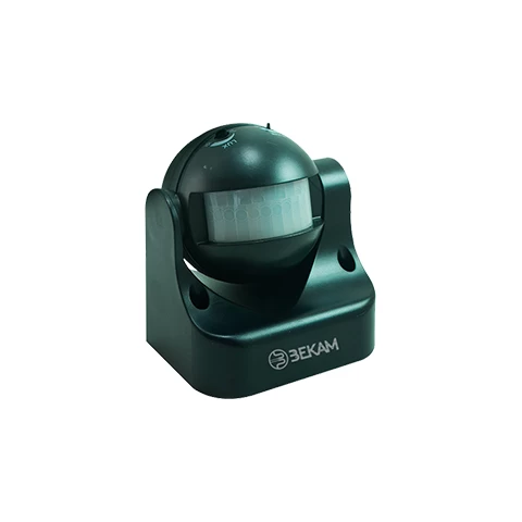 SENSOR DE MOVIMIENTO A MURO 180G NEGRO-BEKAM