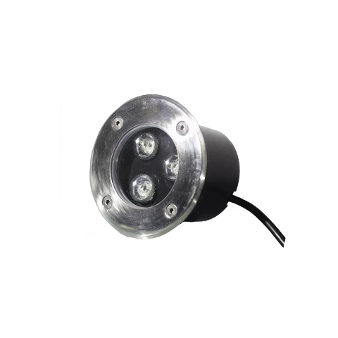 FOCO PISO LED EMBUTIDO 100MM 3W LUZ FRIA - JIE
