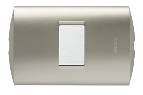 PULSADOR NA BLANCO/PERLA BTICINO REF AE2102EBNA