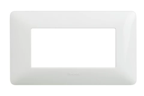 PLACA 4P BLANCO MATIX - BTICINO REF AM4804BN